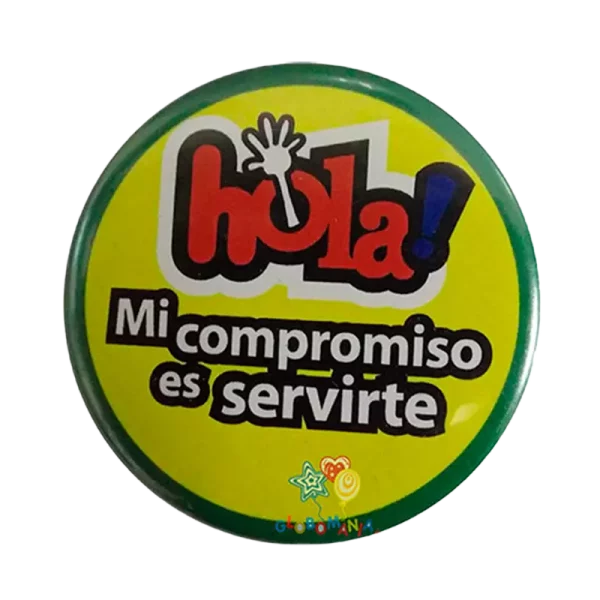 Botón Hola